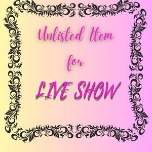 COPY - UNLISTED ITEM